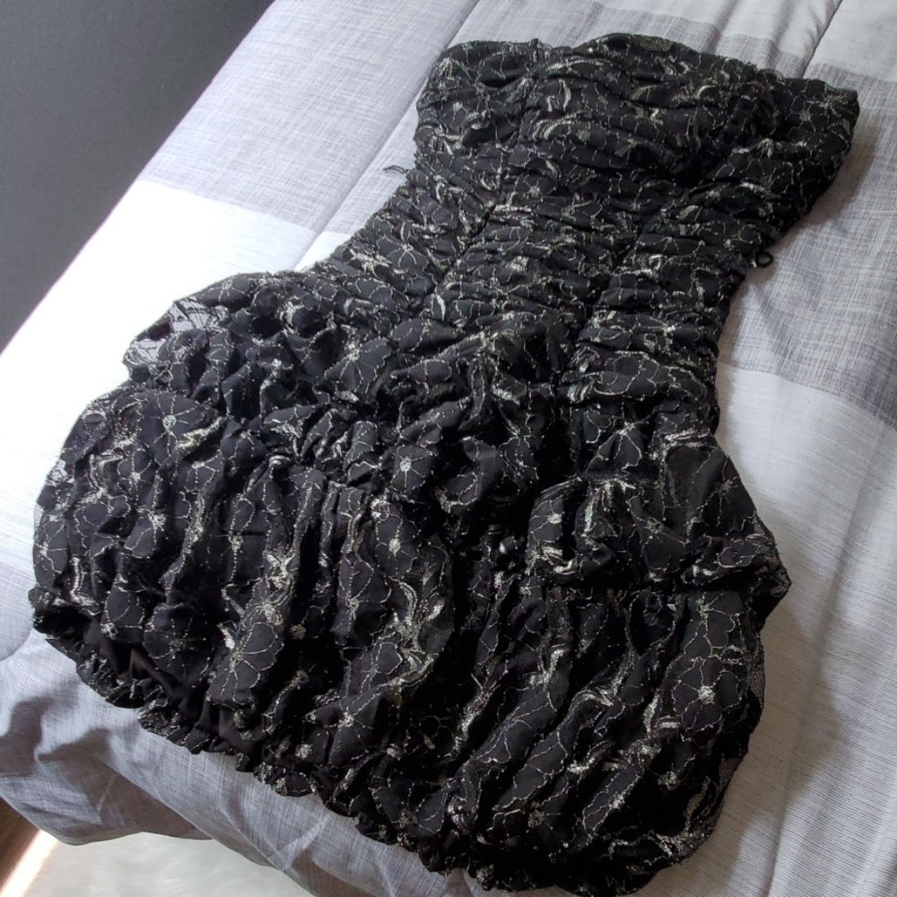 My Michelle Short Black Dress
